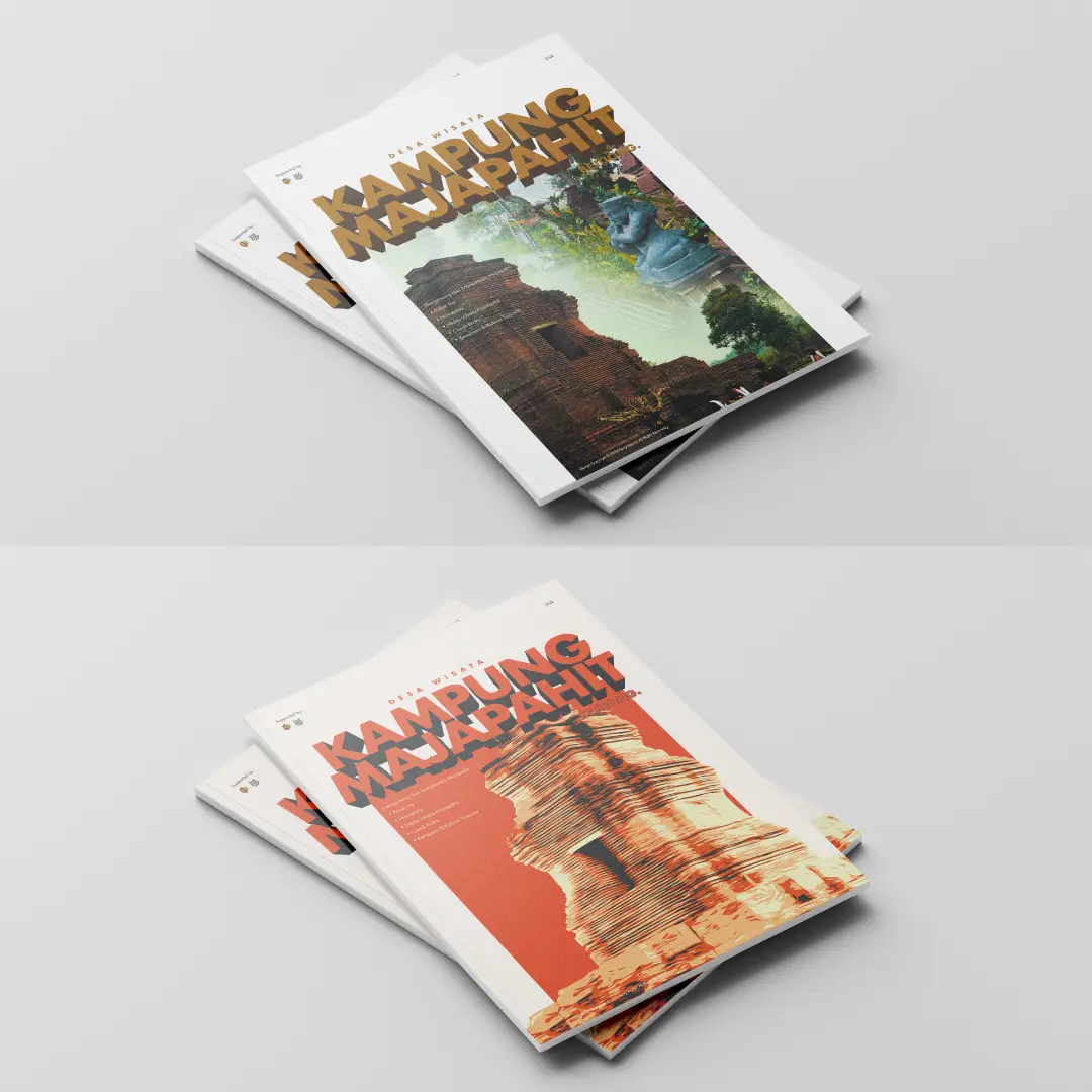 Buku Kampung Majapahit project design