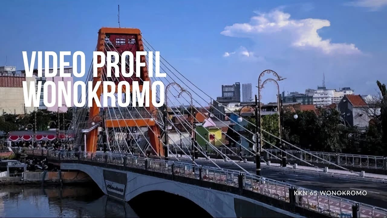 Wonokromo Profile Video project screenshot